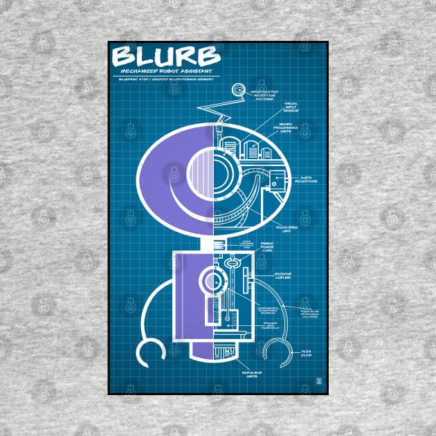 BLURB Technical Blueprint by StudioSiskart 